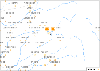 map of Waing