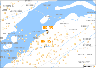 map of Wains