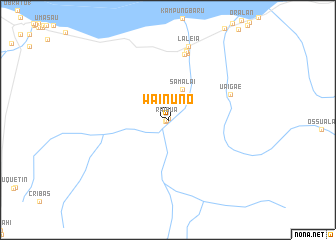 map of Wainuno