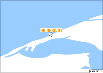 map of Wainwright