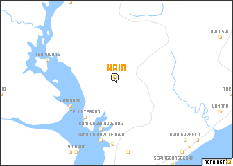 map of Wain