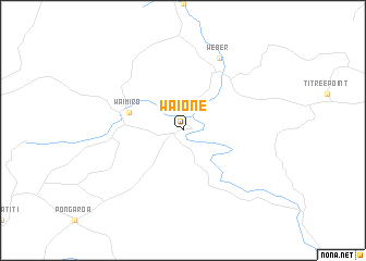 map of Waione