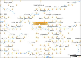 map of Wai-p\