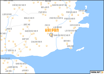 map of Waipan