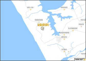 map of Waipipi