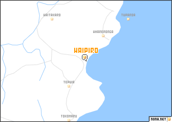 map of Waipiro