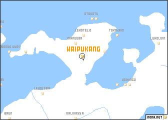 map of Waipukang