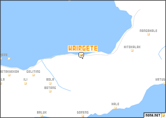 map of Wairgete