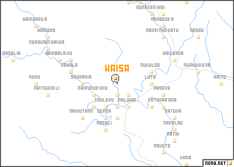 map of Waisa