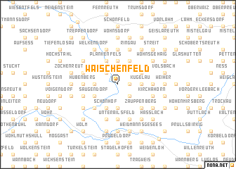 map of Waischenfeld