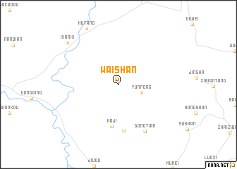 map of Waishan