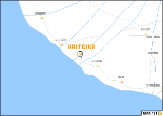 map of Waiteika