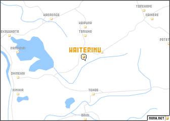 map of Waiterimu