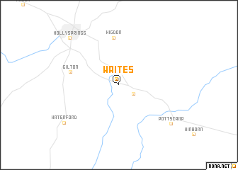 map of Waites