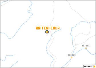 map of Waitewhenua