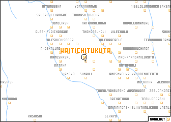 map of Waiti Chitukuta