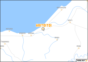 map of Waitoitoi