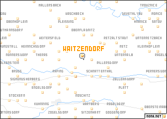 map of Waitzendorf