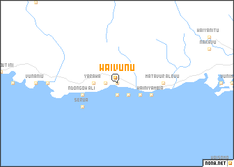 map of Waivunu