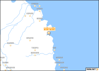 map of Waiwai
