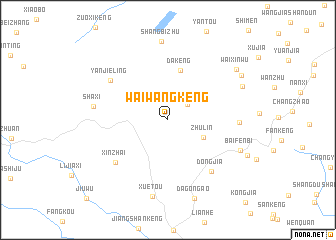 map of Waiwangkeng