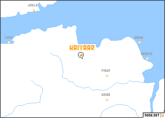 map of Waiyaar