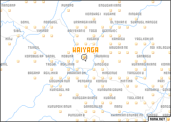 map of Waiyaga