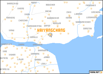 map of Waiyangchang