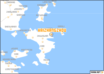 map of Waizhangzhou