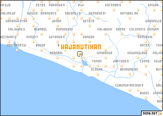 map of Wajamutihan