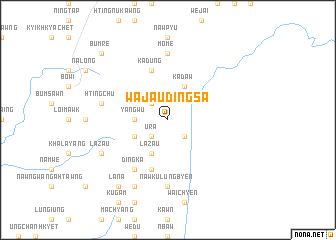 map of Wajau-dingsa