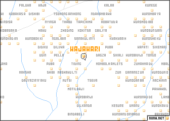 map of Wajawari