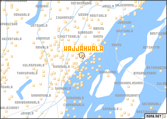 map of Wajjahwāla