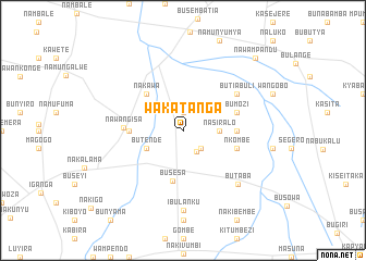 map of Wakatanga
