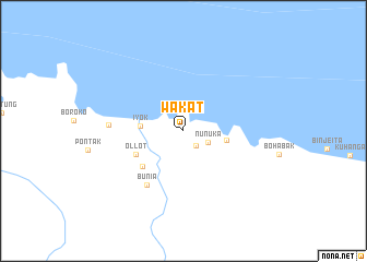 map of Wakat