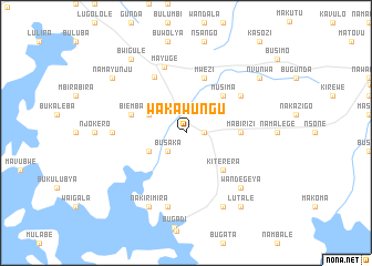 map of Wakawungu