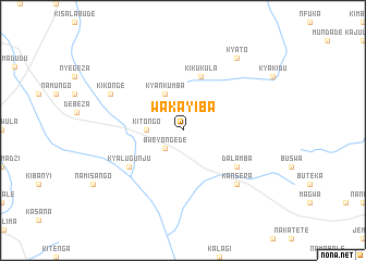 map of Wakayiba