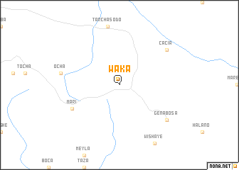 map of Waka