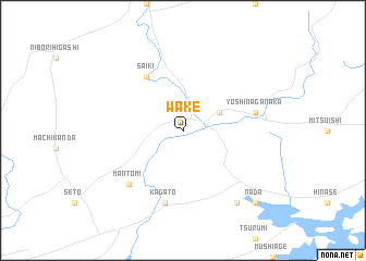 map of Wake