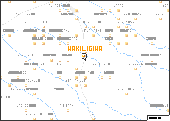 map of Wakili Giwa