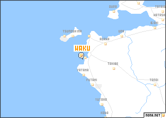 map of Waku