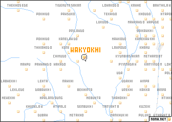 map of Wakyokhi