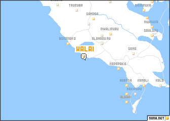 map of Walai