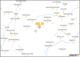 map of Wālai