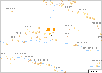 map of Walai