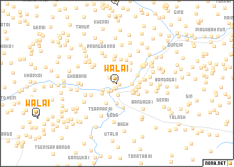 map of Walai