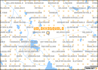 map of Walakkadawala