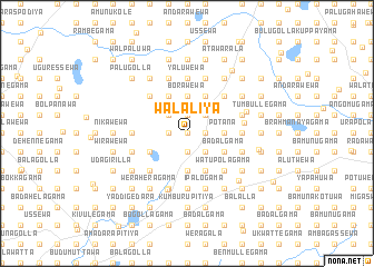 map of Walaliya