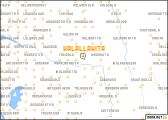 map of Walallawita