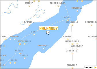 map of Walamooy